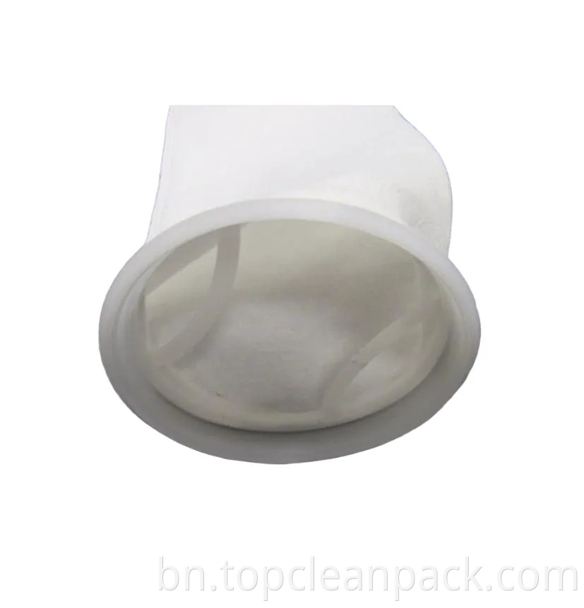 ব্যাপকভাবে প্রযোজ্য উচ্চ-প্রবাহ লো-প্রেসার-ড্রপ পিই ফিল্টার ব্যাগ